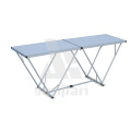 Mesa plegable de aluminio de 2m